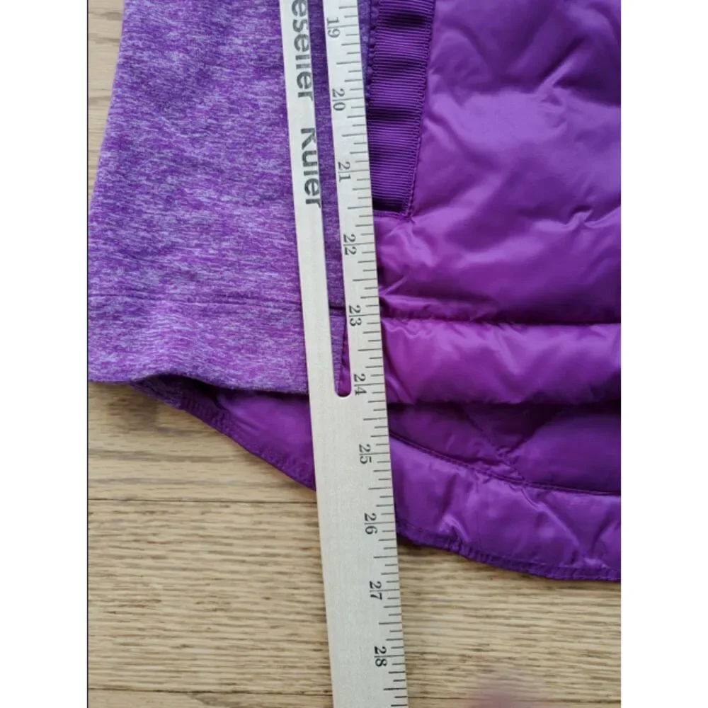 Lululemon Womens 4 Down For A Run Jacket Tender Violet Goose Athleisure EUC